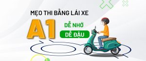 Mẹo thi bằng lái xe máy A1